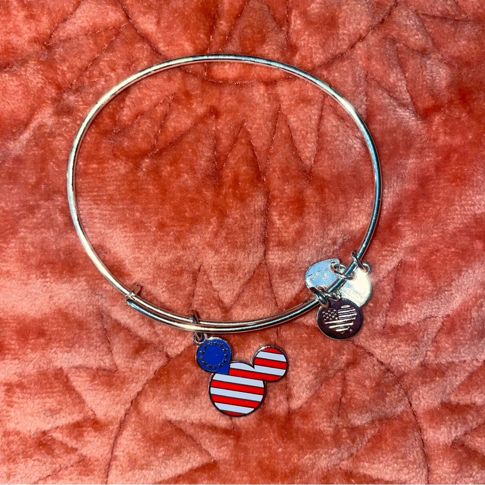 Mickey Mouse patriotic Alex and ani bracelet